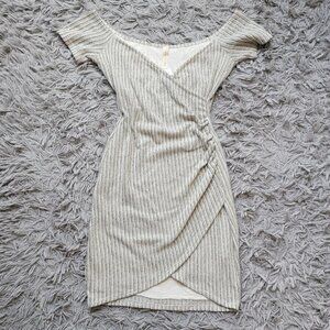 Knit Off-Shoulder Dress